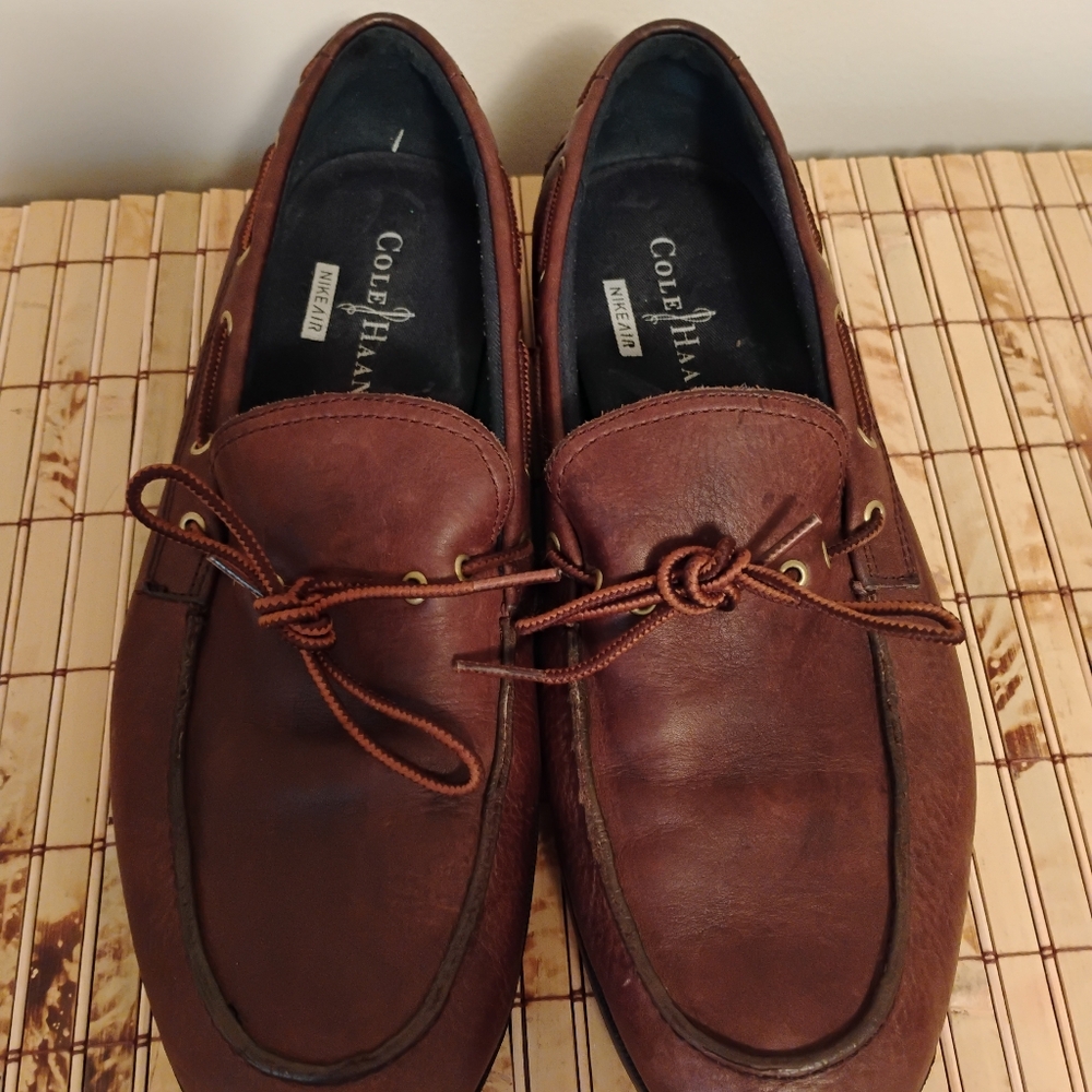 Cole Haan Nike Air Men's Brown Loafers